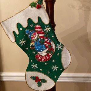 Homemade Hanging Christmas Stocking